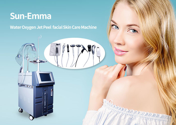China Professional Oxygen Facial Machine Vertical Type For Skin Care / Face Lifting supplier
