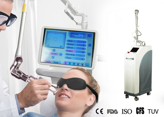China Professional Laser Skin Resurfacing Machine CO2 Fractional For Sun Damage Recovery supplier