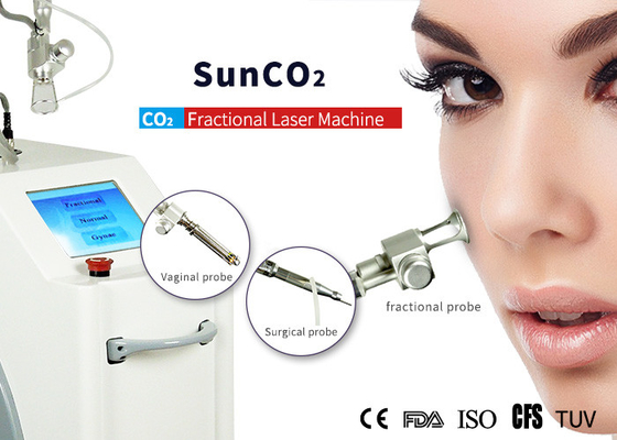 China Hospital CO2 Fractional Laser Machine Three Handles For Sun Damage Recovery supplier