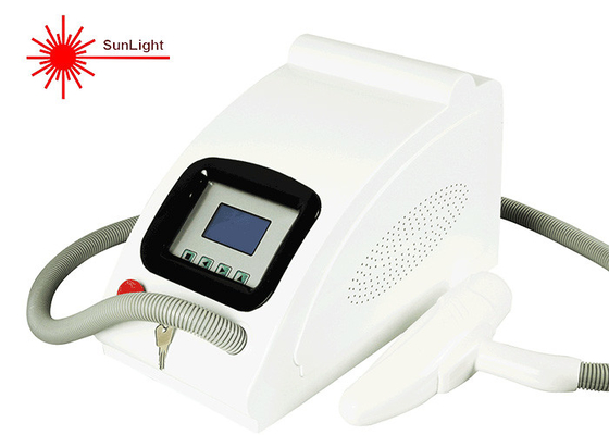 China Skin Rejuvenation Nd Yag Laser Tattoo Removal Machine For Eyebrow / Eyeline Cleaning supplier