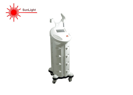 China Dark Skin Nd Yag Laser Hair Removal Machine Two Tips For Hospital Clinic Salon supplier