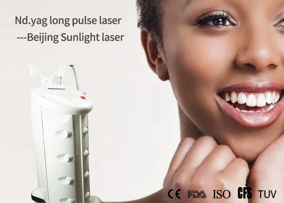 China Skin Lightening Nd Yag Laser Hair Removal Machine Long Pulse 1064nm Wavelength supplier