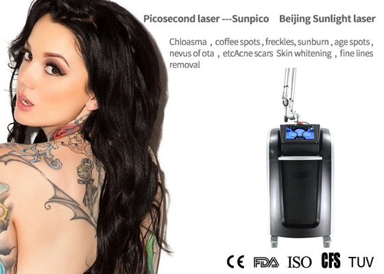 China High - Tech Picosure Tattoo Removal Machine 755 Nm Handpiece For Skin Lifting supplier