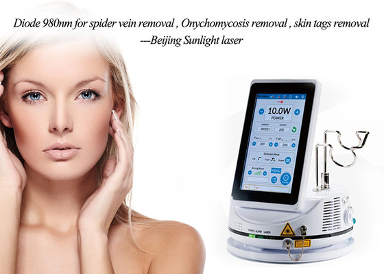 China Small Design Spider Vein Removal Machine 30 Watts Output Laser Power supplier