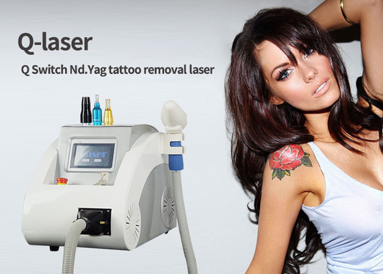 Carbon Peelling Q Switched Nd Yag Laser High Power Long Life Painless supplier