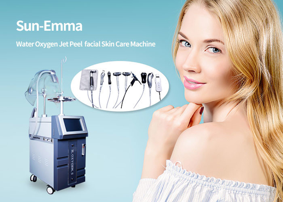 Professional Oxygen Facial Machine Vertical Type For Skin Care / Face Lifting supplier