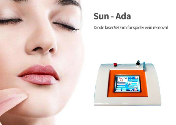 30W Salon Vascular Removal Machine , 980nm Diode Laser Spider Vein Machine supplier