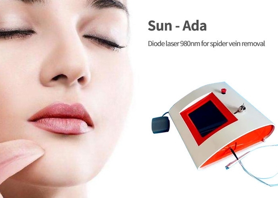 White Color Spider Vein Removal Machine 1 - 5HZ Frequency For Salon supplier