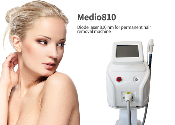 10 Bars 808nm Diode Laser Hair Removal Machine With Copper Heat Radiation System supplier