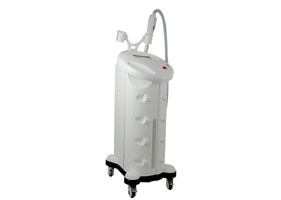 Body Fine Hairs Nd Yag Laser Hair Removal Machine Long Pulse 1064nm White Color supplier