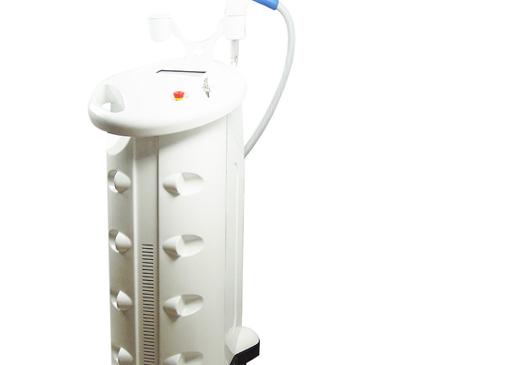 Body Fine Hairs Nd Yag Laser Hair Removal Machine Long Pulse 1064nm White Color supplier