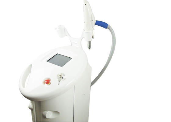 Body Fine Hairs Nd Yag Laser Hair Removal Machine Long Pulse 1064nm White Color supplier