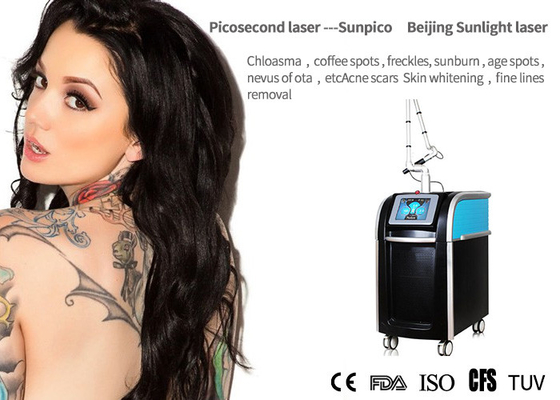 High - Tech Picosure Tattoo Removal Machine 755 Nm Handpiece For Skin Lifting supplier