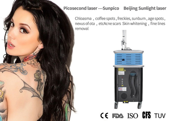 Painless Picosecond Laser Tattoo Removal Machine 755m Two Years Warranty supplier