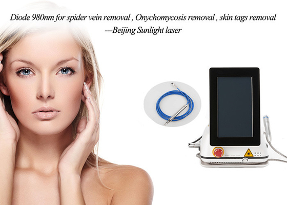 Handle Detachable Spider Vein Laser Machine , Portable Laser Vein Removal Machine supplier