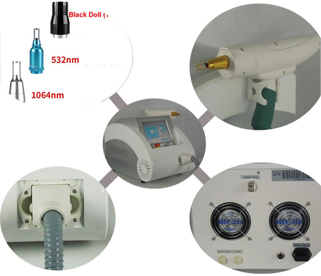 500 000 Shots Professional Tattoo Removal Machine One Pieces Handle With Three Tips supplier