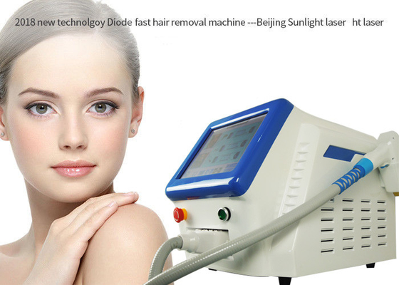 Professional Laser Hair Removal System , Facial Hair Removal Laser Machine 1064nm